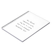 Creëer uw eigen gepersonaliseerde offerte notitieboek (Linkerzijde)