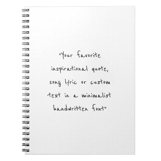 Creëer uw eigen gepersonaliseerde offerte notitieboek (Voorkant)