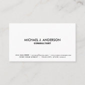 Creëer uw eigen gepersonaliseerde op maat ontworpe visitekaartje (Voorkant)