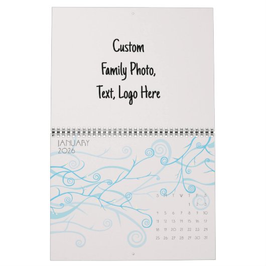 Creëer uw eigen gepersonaliseerde Sakura Deco Kalender (Jan 2026)