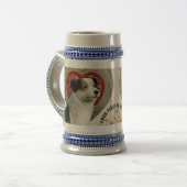 Creëer Uw Eigen Gepersonaliseerde Tekst van de Dou Bierpul (Voorkant links)