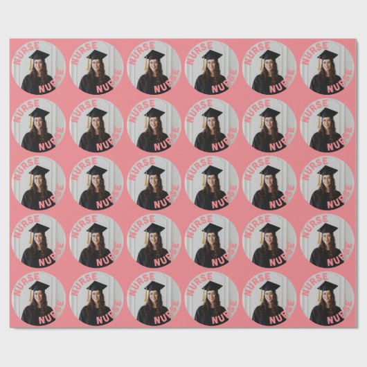 creëer Uw eigen gepersonaliseerde verpleegkundige  Cadeaupapier (Vlak)