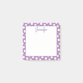 Creëer Uw eigen gepersonaliseerde witte stippen Post-it® Notes (Voorkant)