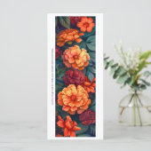 Creëer Uw eigen geschilderde goudsbloemen Bladwijz (Staand voorkant)