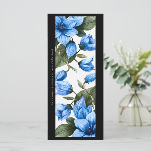 Creëer Uw eigen geschilderde  Hibiscus Bladwijzer (Staand voorkant)