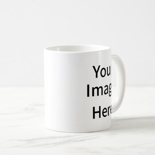 Creëer uw eigen gewoonte uw Afbeelding hier bruilo Koffiemok (Voorkant rechts)