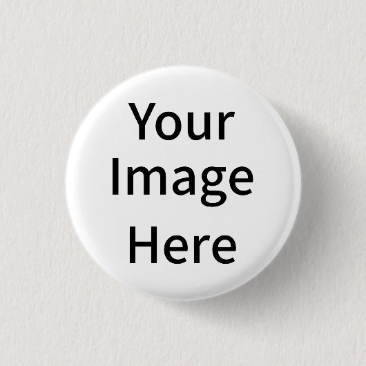 Creëer uw eigen gewoonte uw Afbeelding hier Ronde Button 3,2 Cm (Voorkant)