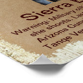 Creëer Uw eigen Gezocht Poster (Hoek)