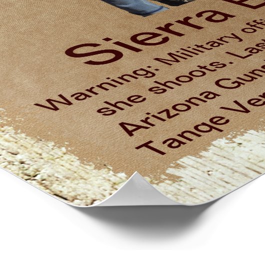 Creëer Uw eigen Gezocht Poster (Hoek)