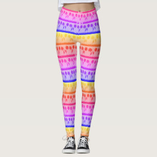 Creëer Uw eigen Girly All-Over Print Leggings