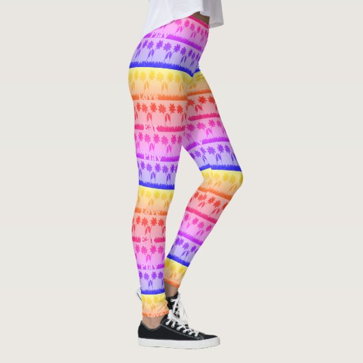 Creëer Uw eigen Girly All-Over Print Leggings (Rechts)