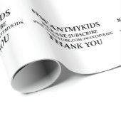 Creëer uw eigen glanzende omlooppapier cadeaupapier (Rol Hoek)