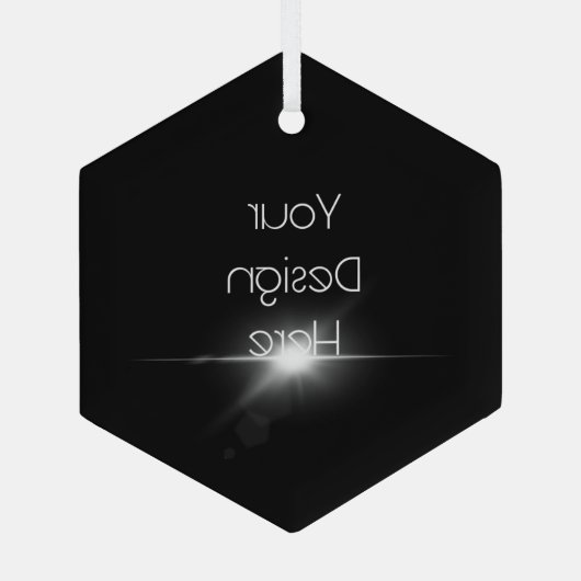 Creëer Uw eigen Glas Ornament (Achterkant)