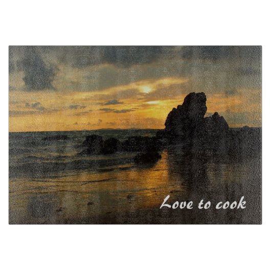 Creëer uw eigen glazen kookplaat snijplank (Voorkant)