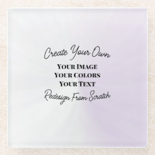 Creëer Uw eigen Glazen Onderzetter