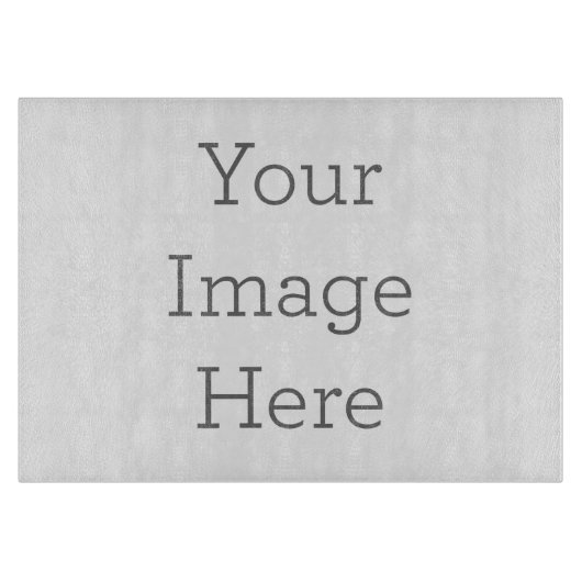 Creëer Uw eigen glazen snijkaart 8,5 x 11 inch Snijplank (Voorkant)