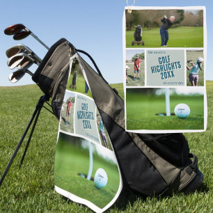 Creëer uw eigen golffoto Golf Handdoek