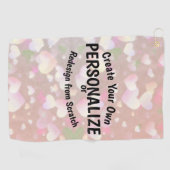 Creëer Uw eigen Golfhanddoek (Horizontaal)