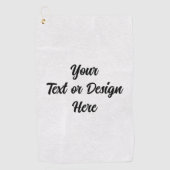 Creëer Uw eigen Golfhanddoek (Voorkant)