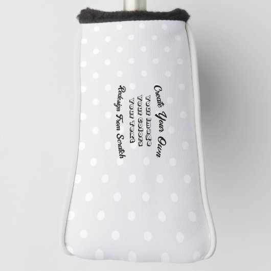 Creëer Uw eigen Golfheadcover (Draai 90)