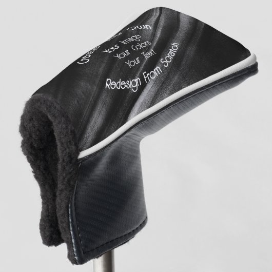 Creëer Uw eigen Golfheadcover (3/4 voorkant)