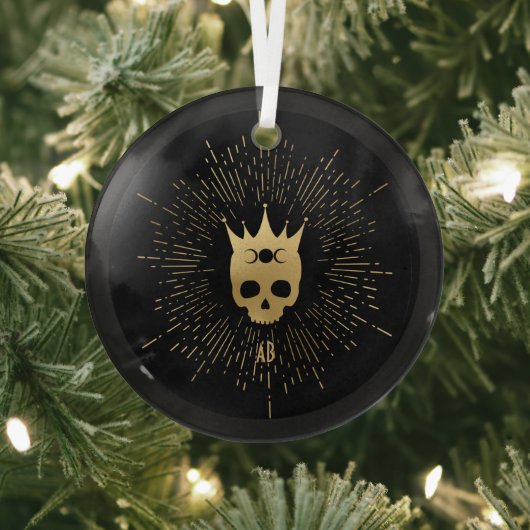 Creëer Uw eigen gouden Arcane Keizerin Tarot Glas Ornament (Insitu)