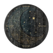 Creëer Uw Eigen Gouden Filigraan Maan Celestial Snijplank (Voorkant)