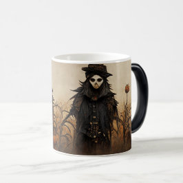 Creëer Uw eigen griezelige gotische vogelverschrik Magische Mok