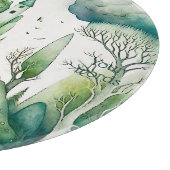 Creëer Uw eigen groene fantasy kasteellandschap Snijplank (Hoek)