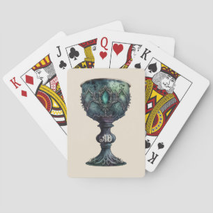 Creëer Uw eigen groene kelk Pokerkaarten