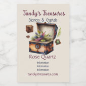 Creëer Uw eigen grootste schat Wijn Etiket (Enkel label)