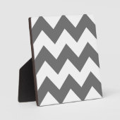 Creëer Uw eigen grote koolstof Zigzag Patroon Fotoplaat (Voorkant)