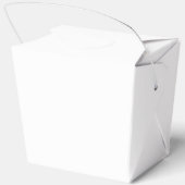 Creëer Uw eigen grote take out gunstbox Bedankdoosjes (Achterkant)