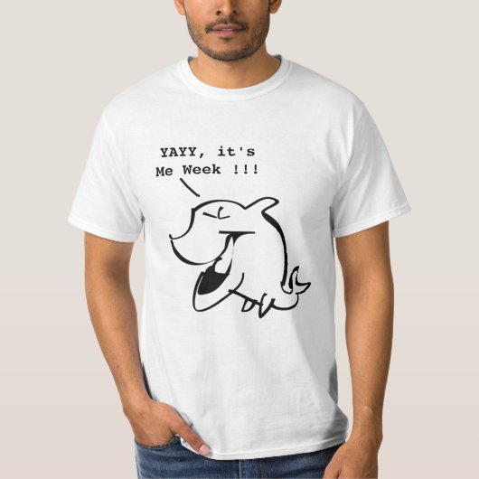 Creëer uw eigen haai citaten, gezegden, haai Humor T-shirt (Voorkant)