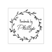 Creëer uw eigen handgemaakte Logo Rubberstempel (Afrduk)