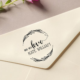 Creëer Uw eigen handgemaakte Rubberstempel Rubberstempel