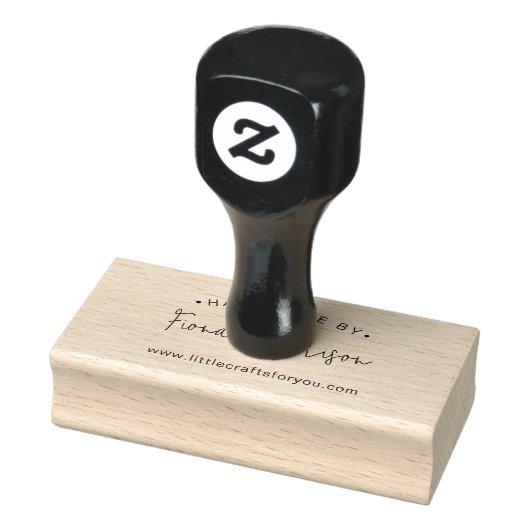 Creëer uw eigen handleiding gemaakt door rubberstempel (Stempel)