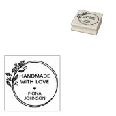 Creëer uw eigen handleiding met liefdescirculaire 	rubberstempel (Gestempeld)