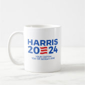 Creëer Uw eigen Harris 2024 Koffiemok (Links)