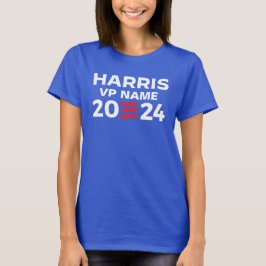 Creëer Uw eigen Harris Ticket 2024 T-shirt