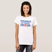 Creëer Uw eigen Harris Ticket 2024 T-shirt (Voorkant volledig)