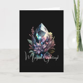 Creëer Uw eigen heldere kristallen Kaart (Voorkant)