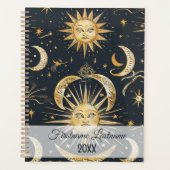 Creëer Uw Eigen Hemelblauw & Goud Planner (Voorkant)