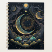 Creëer Uw eigen hemelmaan & wolken Planner (Voorkant)