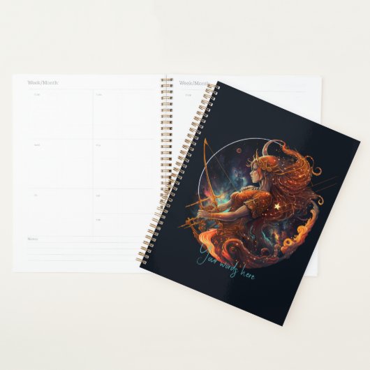 Creëer Uw Eigen Hemelse Boogschutter Zodiac Planner (Display)