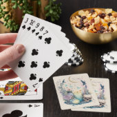 Creëer Uw eigen hemelse gotiek Pokerkaarten (Insitu)