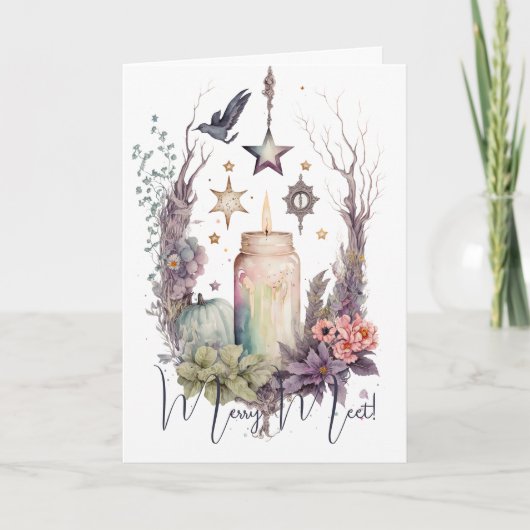 Creëer Uw eigen hemelse herfst Rozen Kaart (Voorkant)