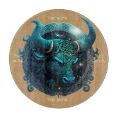 Creëer Uw eigen hemelse taurus glazen altaarbord Snijplank (Voorkant)