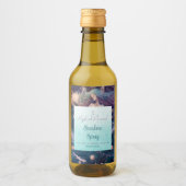 Creëer Uw Eigen Hemelse Zeemeermin van de Tijd Wijn Etiket (Voorkant)