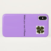Creëer Uw eigen  Hoesje! Violet Case-Mate iPhone Case (Achterkant (horizontaal))